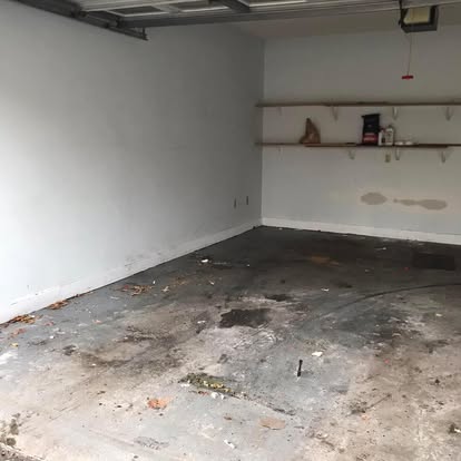 Garage after cleanout